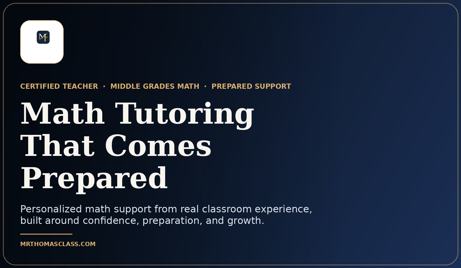 MRThomasClass education lane preview